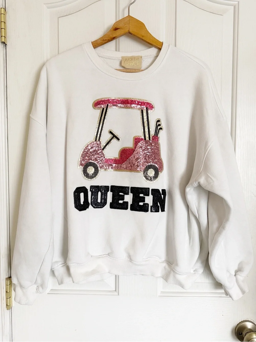Judith March white oversized